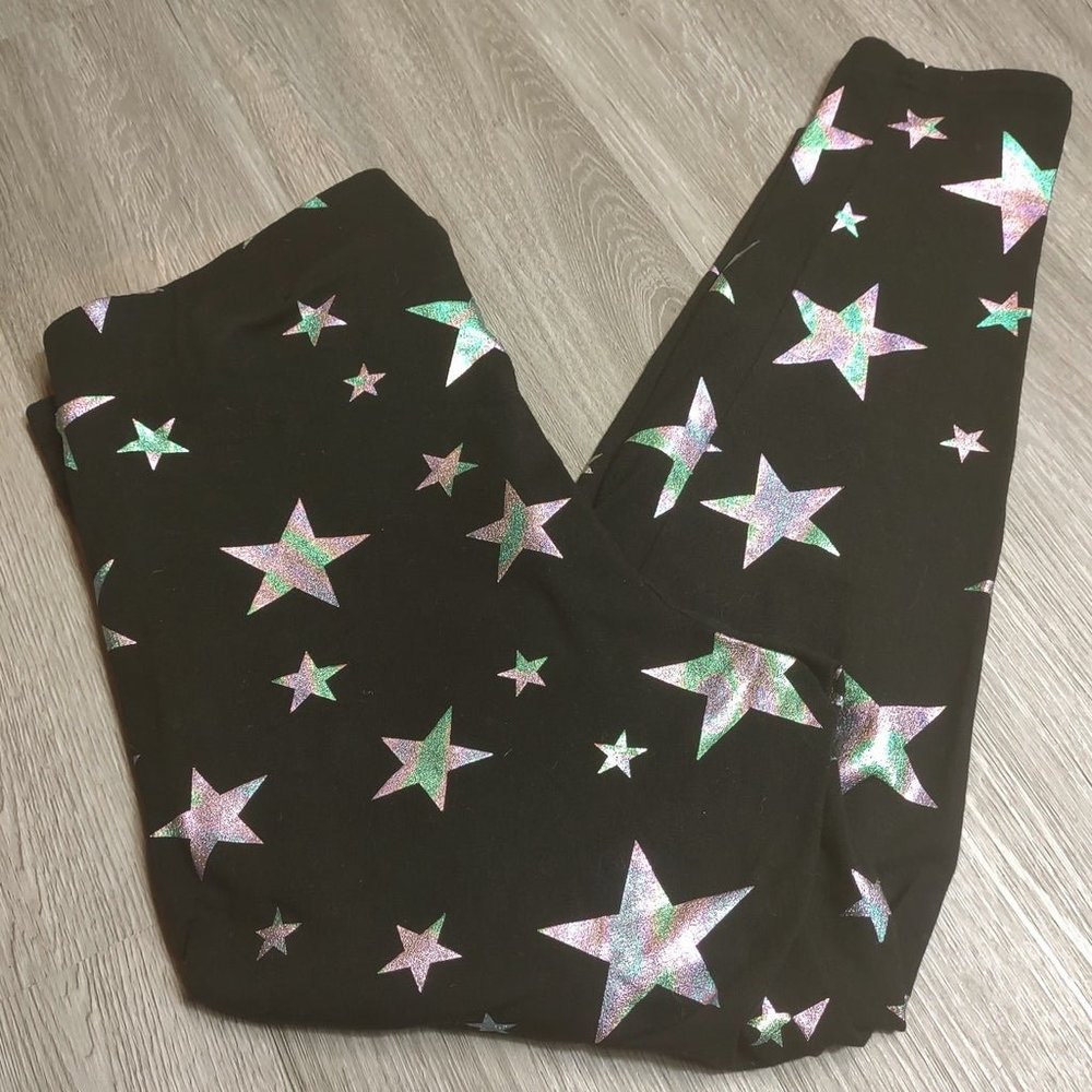 HOLO STAR TORRID LEGGINGS WOMEN'S PLUS SIZE 0 XL